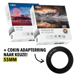 Cokin Full ND & Gradual ND Pack inkl. 55mm Adapterring