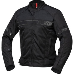 IXS Evo-Air Motorrad Textiljacke, schwarz, Größe 5XL für Männer
