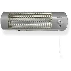 Nedis Badezimmer-Heizungen - 1200 W - 2 Wärme Modes - X4 - Grau