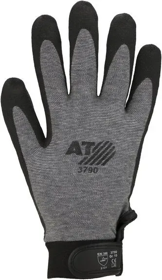 ASATEX-Schutzhandschuhe in Schwarz - Größe 9, Ideal für herausfordernde Arbeitsbedingungen