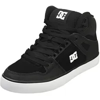 DC Shoes Herren Pure Sneaker, Black/Black/White, 40.5 EU