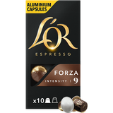 400  L'Or Forza Blend Kaffeekapseln aus Aluminium, Nespresso-kompatibel L'OR 9