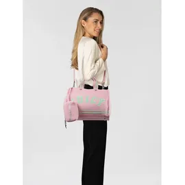 Juicy Couture Iris Henkeltasche Baumwolle Pink