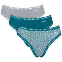 SLOGGI GO Crush High Leg C3P 3 St. Blau/Grau M