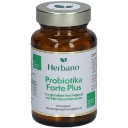 Herbano Probiotika Forte Plus Kapseln mit 10 Kulturen