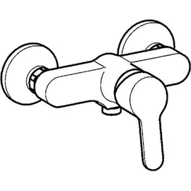 Hansa Primo Einhandmischer Duscharmatur für 1 Verbraucher Chrom 49450103