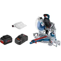 Bosch GCM 18V-305 GDC Professional inkl. 2 x 5,5 Ah + Schnellladegerät