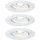 Paulmann Nova Mini Coin 3er Set rund 3x4 W 2700K Weiß matt