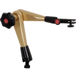 HG Hydraulisches Messstativ-Gestänge (ohne Fuß) mit mechanischer Feineinstellung am Uhrenhalter, Ausladung: 550 mm