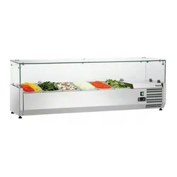 Bartscher Positiv gekühltes Display 6 x GN 1/4, zum Zusammenbauen, 190 W, 220 V - MONO