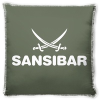 Sansibar DOUBLE (BL 50x50 cm) BL 50x50 cm grün