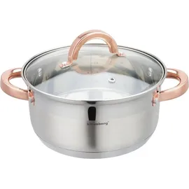 Klausberg Dampfgarer 3-teilig 20 cm KB-7728 Rose Gold