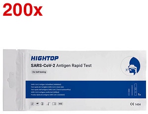 HIGHTOP Laien-Antigen-Schnelltest einzeln verpackt, 200 St.