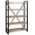 Massivmoebel24 Bücherregal 120 x 40 x 180 cm Beige