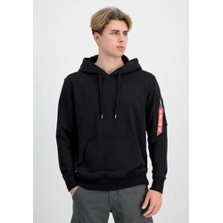 Alpha Industries Hoodie Alpha Industries Men – Hoodies R Print Hoody schwarz XL