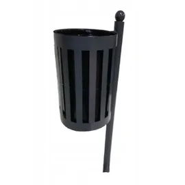 QLS Abfalleimer 45 l Schwarz