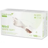 Papstar Medi-Inn Nitril white soft Einmalhandschuhe 100 St Verband
