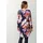 ALBA MODA Langarmbluse mit floralem Print Blau 36