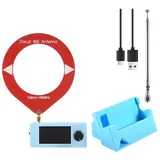 Si4732 Mini-kurzwellenradio-set Fm/am/lsb/usb Mit Si4732 Radioempfänger, Antenne Und Ständer Frequenzbereich 10 Khz-180 Mhz 1,9-zoll-bildschirm.