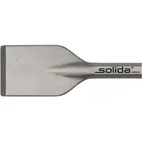 Solida Breitmeissel 80 x 500 mm Hex. 22 mm mit 6 Nuten