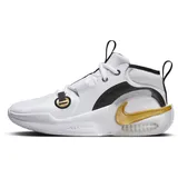 BasketballTeens White/Black Tint/Metallic Gold 39