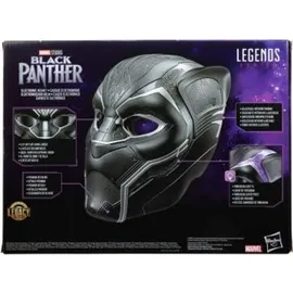 Marvel Hasbro Legends Series Black Panther elektronischer Premium Helm mit Lichtern und klappbaren Linsen, Rollenspielartikel, F3453, Multi