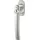 Roto Fenstergriff ROTOLINE - TiltFirst sperrbar - silber eloxiert