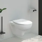 Evineo ineo2 Wand-Tiefspül-WC mit WC-Sitz Weiß