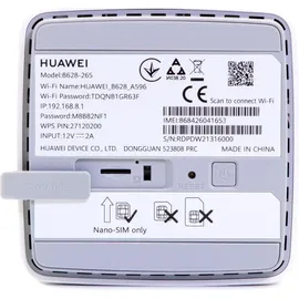 Huawei B628-265 4G Router weiß
