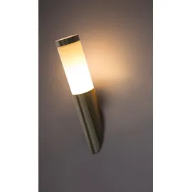 ETC Shop Wandleuchte RGB LED spritzwassergeschützt dimmbar Silber