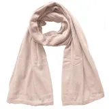 Mississhop 381 Feinstrick Kaschmir-Gemisch Beanie Mütze Slouch/XXL Schal/Handschuhe Altrosa Einheitsgroesse Schal