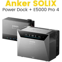 Anker SOLIX Solarbank 4 E5000 Pro inkl. SOLIX Power Dock 5 kWh