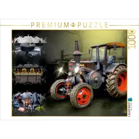 Calvendo Oldtimer Traktor Ursus 1000 Teile Puzzle quer |