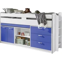 RELITA - Hochbett Ponny -versch. Ausführungen -Weiß/Blau