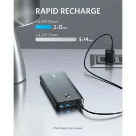 Anker PowerCore III Elite 25600 mAh Kapazität 87 W