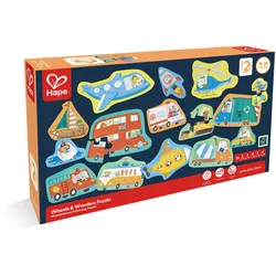 Hape Wunderbares Fahrzeug Puzzle 1 St