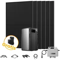 EcoFlow Stream Ultra All-in-One Speicher für Balkonkraftwerke, 6 Solarmodule,