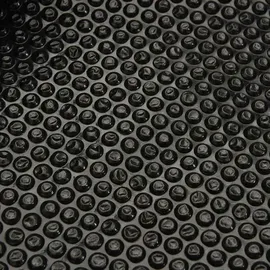 vidaXL Poolabdeckung Schwarz 210 cm