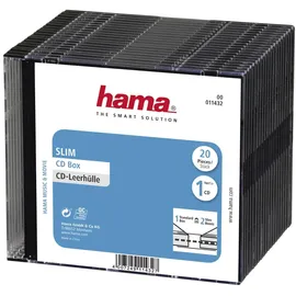 Hama CD-Slim-Box 20er-Pack schwarz