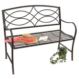 DanDiBo Ambiente Gartenbank 109 x 89 x 52 cm Braun