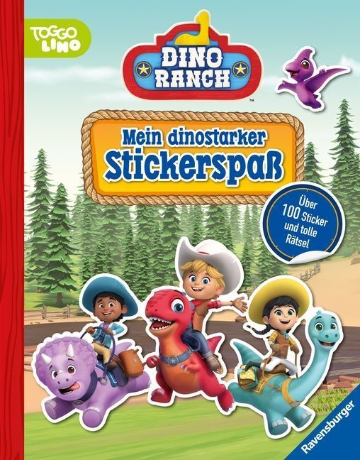 Dino Ranch / Dino Ranch Stickerspaß - Stefanie Hahn  Kartoniert (TB)