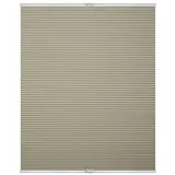 Lichtblick Thermo-Plissee Klemmfix 120 x 130 cm Creme