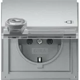 Gira Schuko-Steckdose Alu