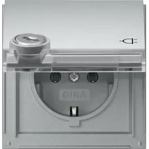 Gira Schuko-Steckdose Alu