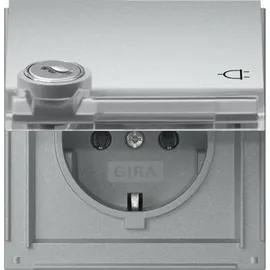 Gira Schuko-Steckdose Alu