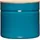 RIESS Vorratsdose mit Eschenholzdeckel Ø13cm 1,26l Blue Emaille