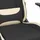 vidaXL Gaming-Stuhl mit Massage & Fußstütze Schwarz und Creme PC / PS3