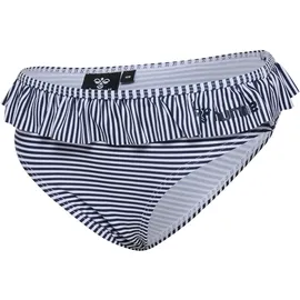 hummel hmlFRILLI Bikini Mädchen 7532 - navy blazer/bright white 116