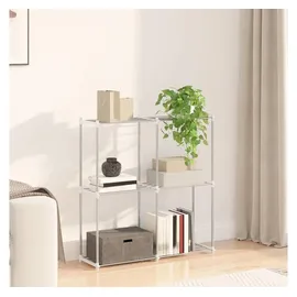 vidaXL Bücherregal Stauraumregal 43 x 27 x 90 cm Weiß
