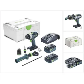 Festool TPC 18/4 inkl. 1 x 4,0 Ah + 1 x 5,2 Ah + Ladegerät + Koffer